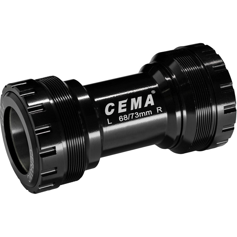 CEMA BRACKETAS T47 SRAM DUB -RVS -ZWART