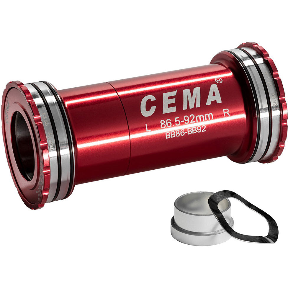 CEMA BRACKETAS BB86-BB92 INT. Sram gxp-keramic-rouge