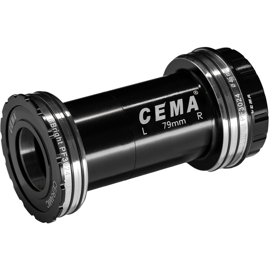 CEMA BRACKETAS BBRIGHT46 INT. Shimano-ceramic-black