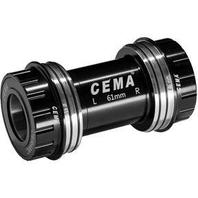 CEMA BRACKETAS OSBB interlock Shimano-Rvs-Zwart