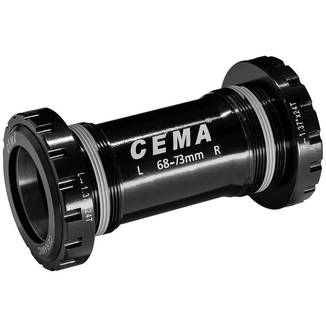 CEMA BRACKETAS FSA386 ROTOR 30 mm en acier inoxydable noir