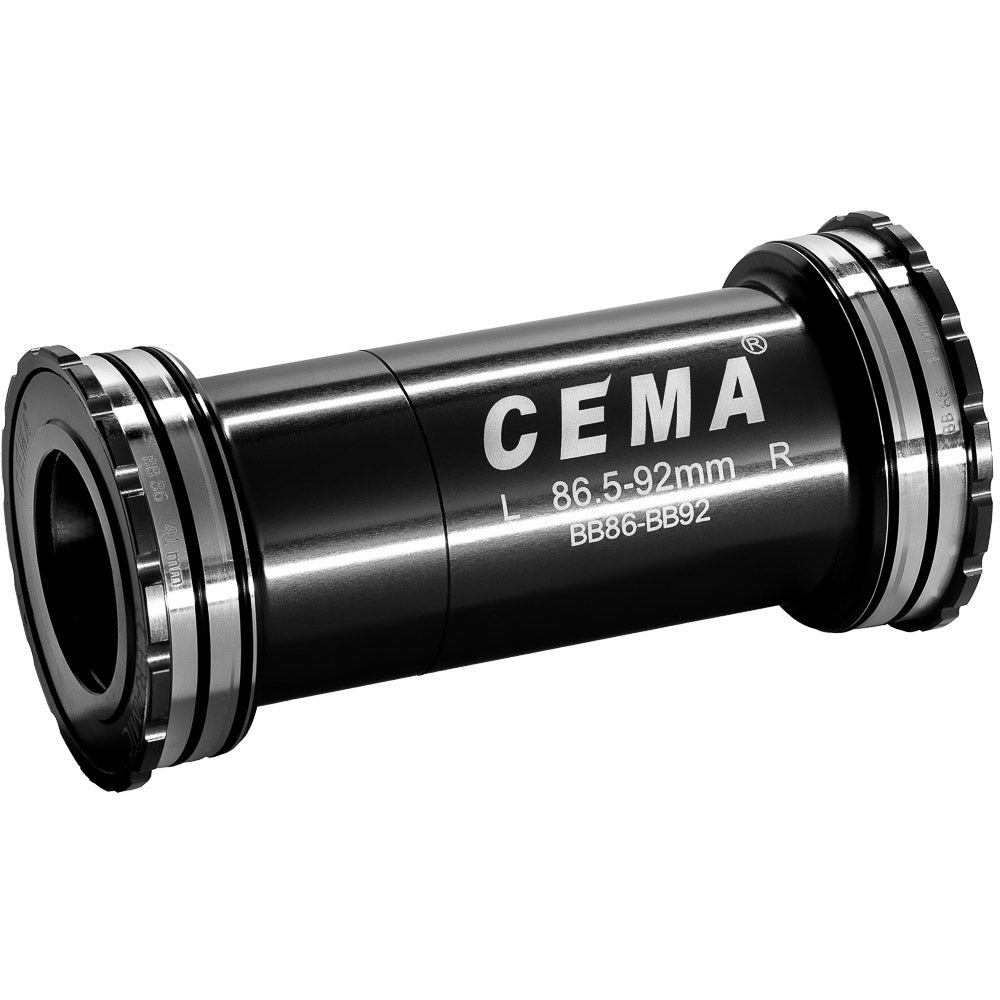 CEMA BRACKETAS BB86-BB92 INT. Shimano-rvs-zwart