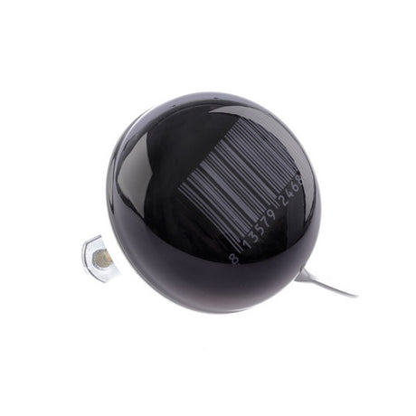 Nv ding dong bel 60mm stipes noir avec carte de code-barres