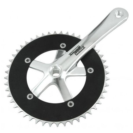 Pédalier Sturmeyarcher Sturmey Archer argent. 1 8 44t 170mm fct24 (sa)