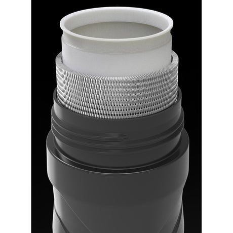 Polisport Bidon Thermal T500 Polypropylène 500 ml de gris noir