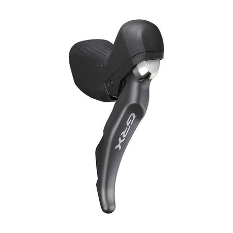 Verleller (à droite) avec levier de frein à 11 vitesses Shimano GRX ST-RX810 pour le frein à disque