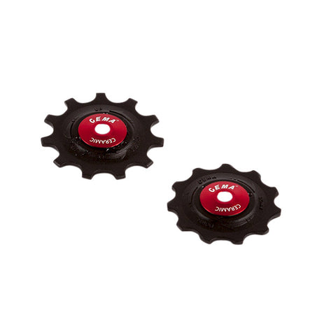 CEMA DERAALEUR SHOTS PVC 9 10 11V RVS-KERAMIC NOIR