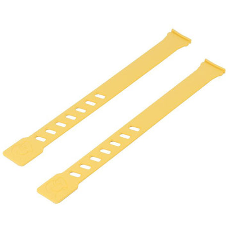Qibbel set les sangles de pied jaunes