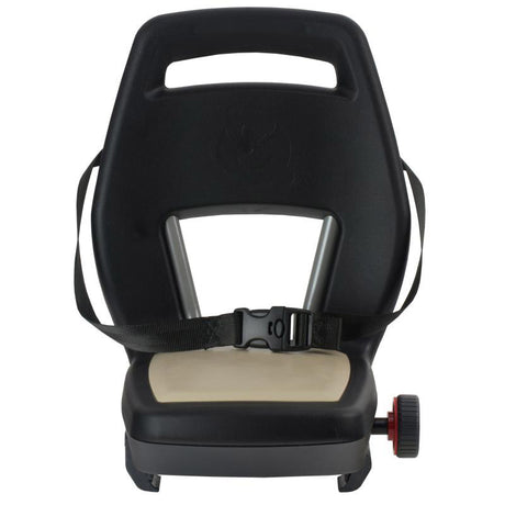 Asiento trasero junior 6+ reposapié + cinturón kaki