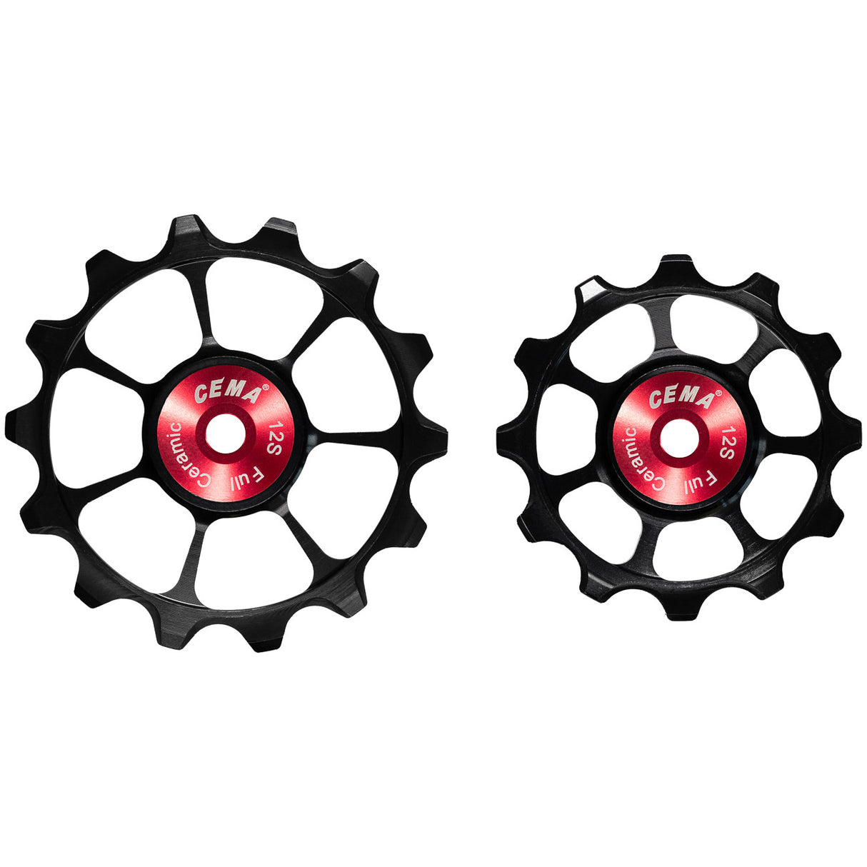 Cema derailleurwieltjes full keramisch sram axs 12v zwart