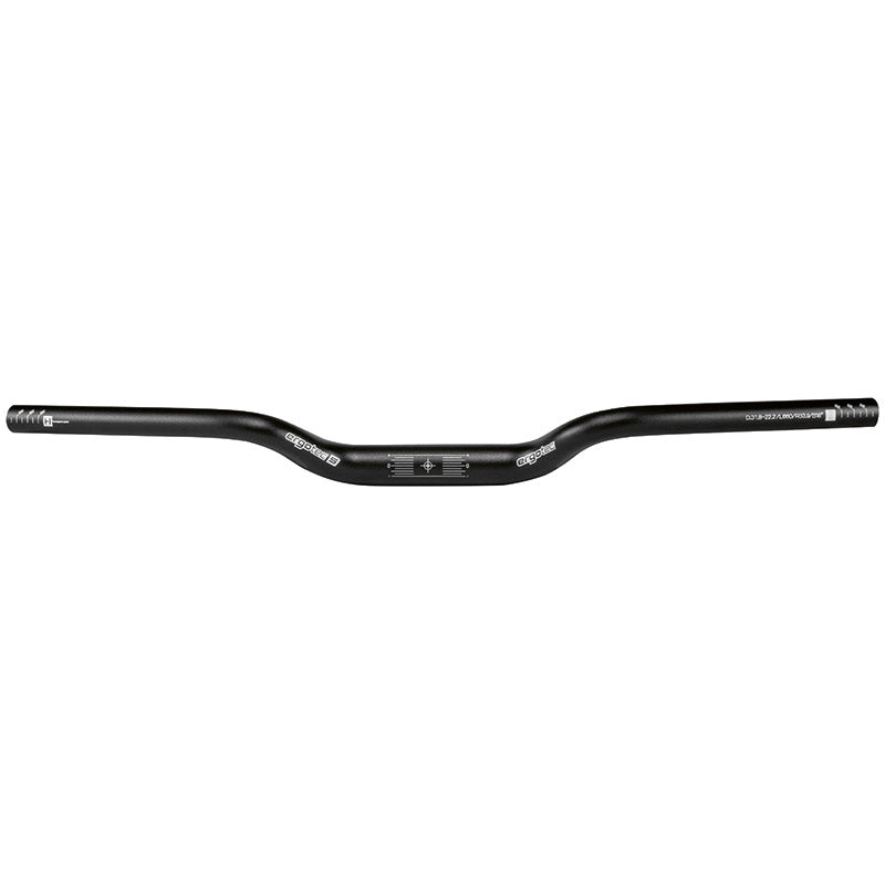 Ergotec Steering M-Bar 31.8 700mm Rise 39mm SL6 matt black