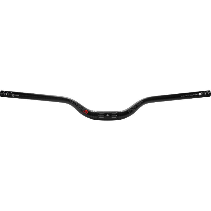 Ergotec stuur riser bar 50i 31,8mm zwart