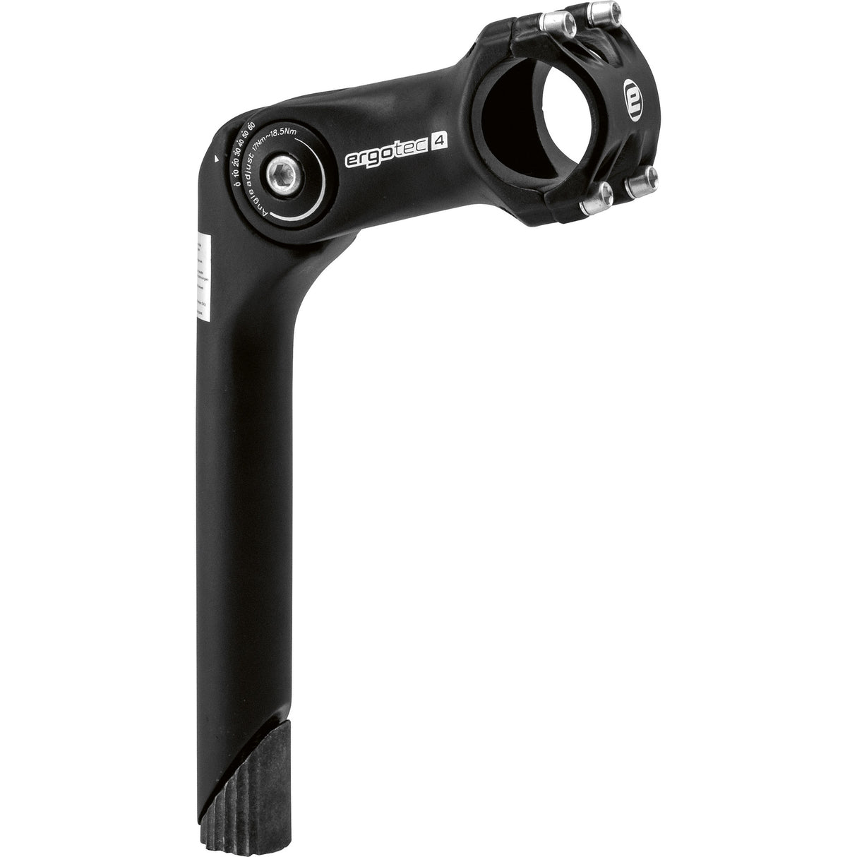 Ergotec Stem Octopus 2 Tube 25.4 31.8 180 90 Negro