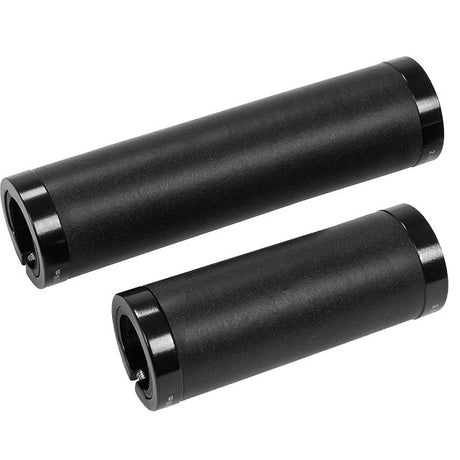Ergotec jeu de poignées bilbao 130 90mm silicone noir