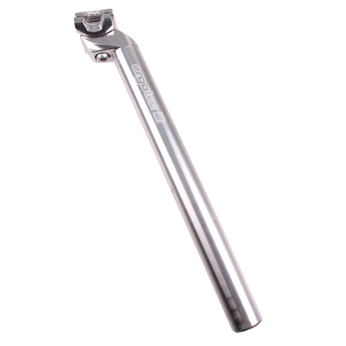 Ergotec Seat Post Alu. Silver 31.2 Retack 18 mm