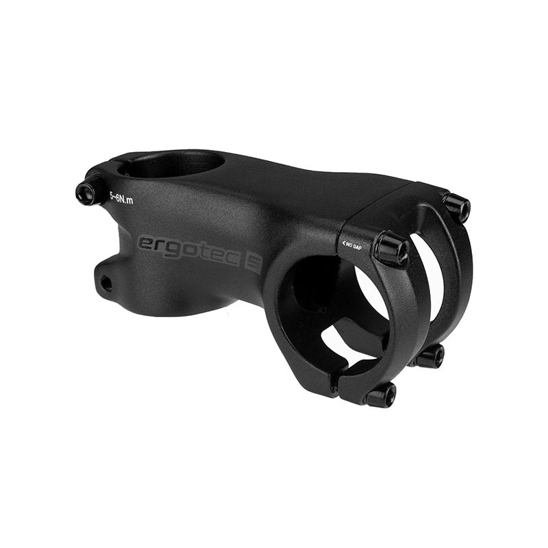 Ergotec Stem Hacken viru 28.6 31.1,8, 100mm, -8 ° Schwaarz