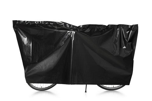 VK Bicycle Protection Cover - Black Polyethylene Bicycle Cover (100x220cm)