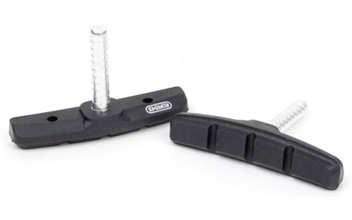 Tampons de frein en porte-à-faux 70 x 15 mm noirs 2 pièces