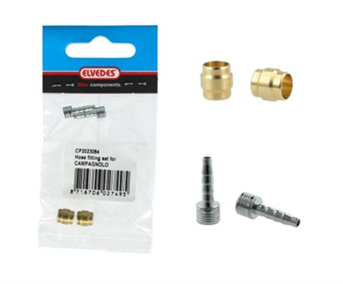 Kit de raccordement de tuyaux hydrauliques Elvedes campagnolo