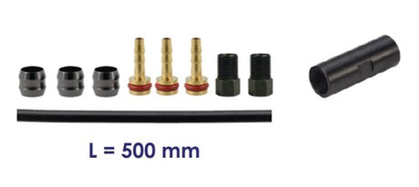 Elvedes tektro rallonge de conduite de frein hydraulique #30 5.0mm 2024054