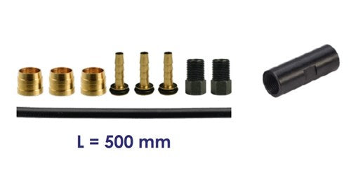 Kit d'extension de tuyau hydraulique Elvedes tektro 500mm