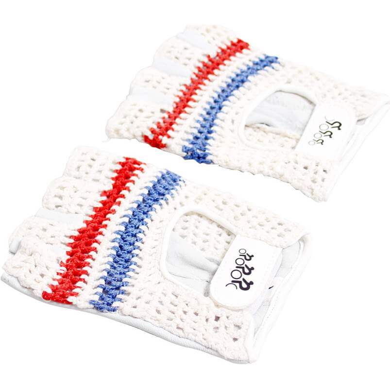 gants de course taille l crocheted