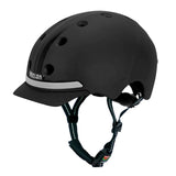Casque de melon avec l'éclairage E-Series Black Ice M-L