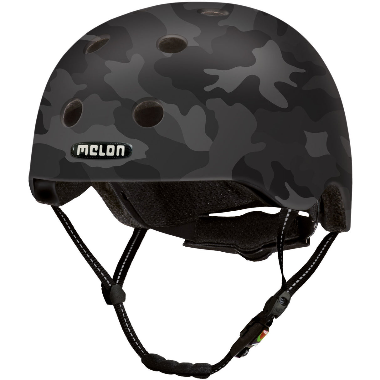 Melon Helm Urban Active Camuflage Black M-L