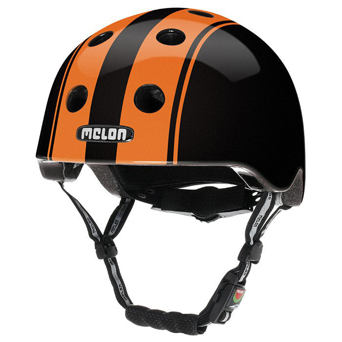 Melon Helm urban aktiv Duebel orange schwaarzen Glanz m-l