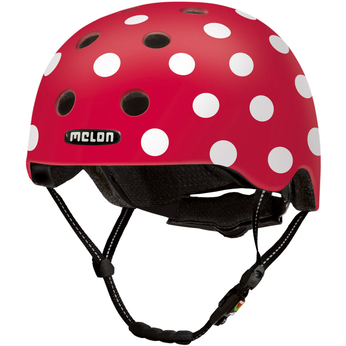 Melon Helm Urban Active Dotty White M-l