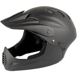 M-wave Downhill Bicycle Casque Unisexe Matte noir taille 54-58 cm