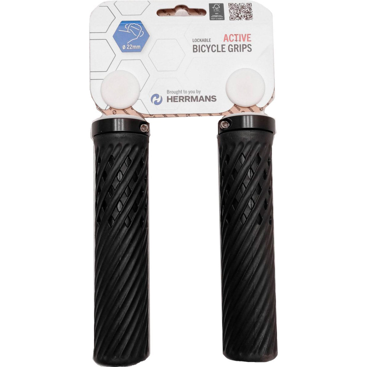 Sturmeyarcher herrmans jeu de poignées Luna lockring 130 130mm noir