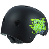 Polisport Urban Radical Bicycle Casque S 53-55cm Graffiti Black Green