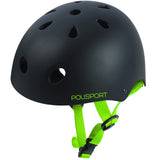 Polisport Urban Radical Cykelhjelm S 53-55 cm Graffiti Black Green