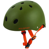 Polisport Urban Radical Bicycle Helm S 53-55cm Tag Green Goudanje