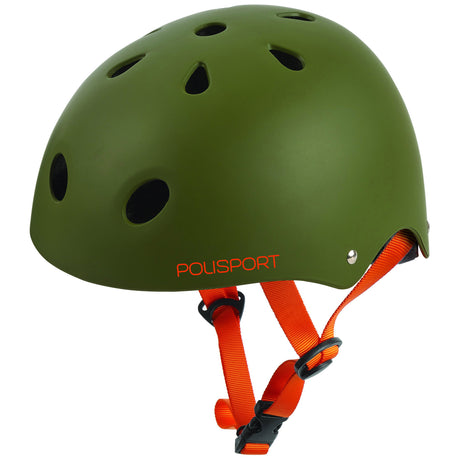 Polisport Urban Radical Bicycle Casque S 53-55 cm Tag Green Goudanje