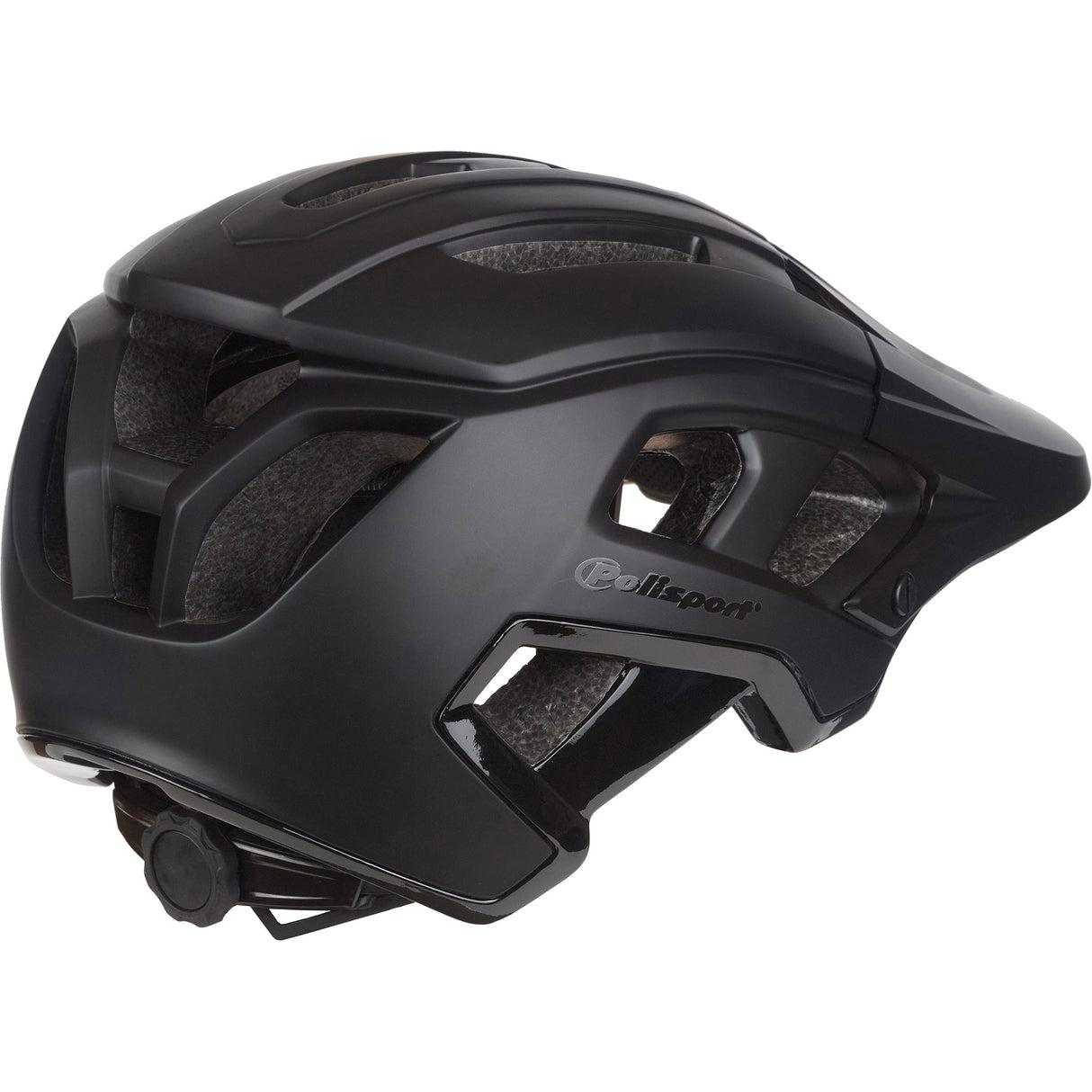 Polisport Mountain Pro Bicycle Casque M 55-58 cm noir
