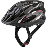 Alpina casque vtt sport vtt17 54-58 noir brillant blanc rouge