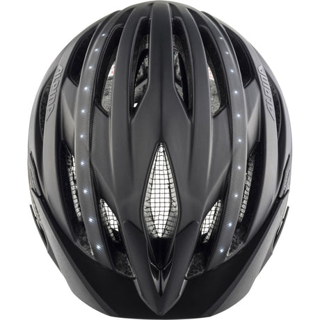 Alpina casque urbain sportif haga led 51-56 noir mat