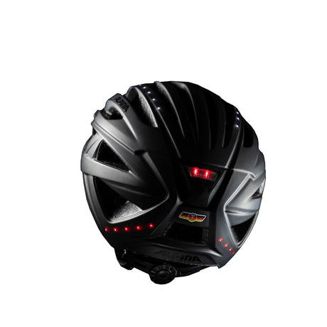 Alpina casque urbain sportif haga led 51-56 noir mat