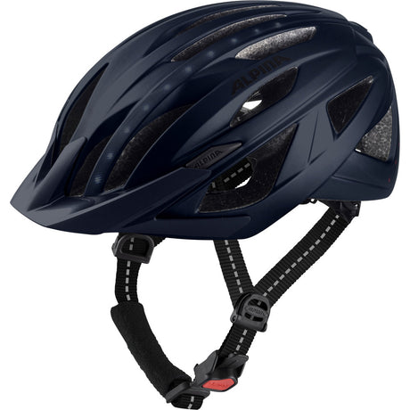Alpina casque urbain sportif haga led 51-56 indigo mat