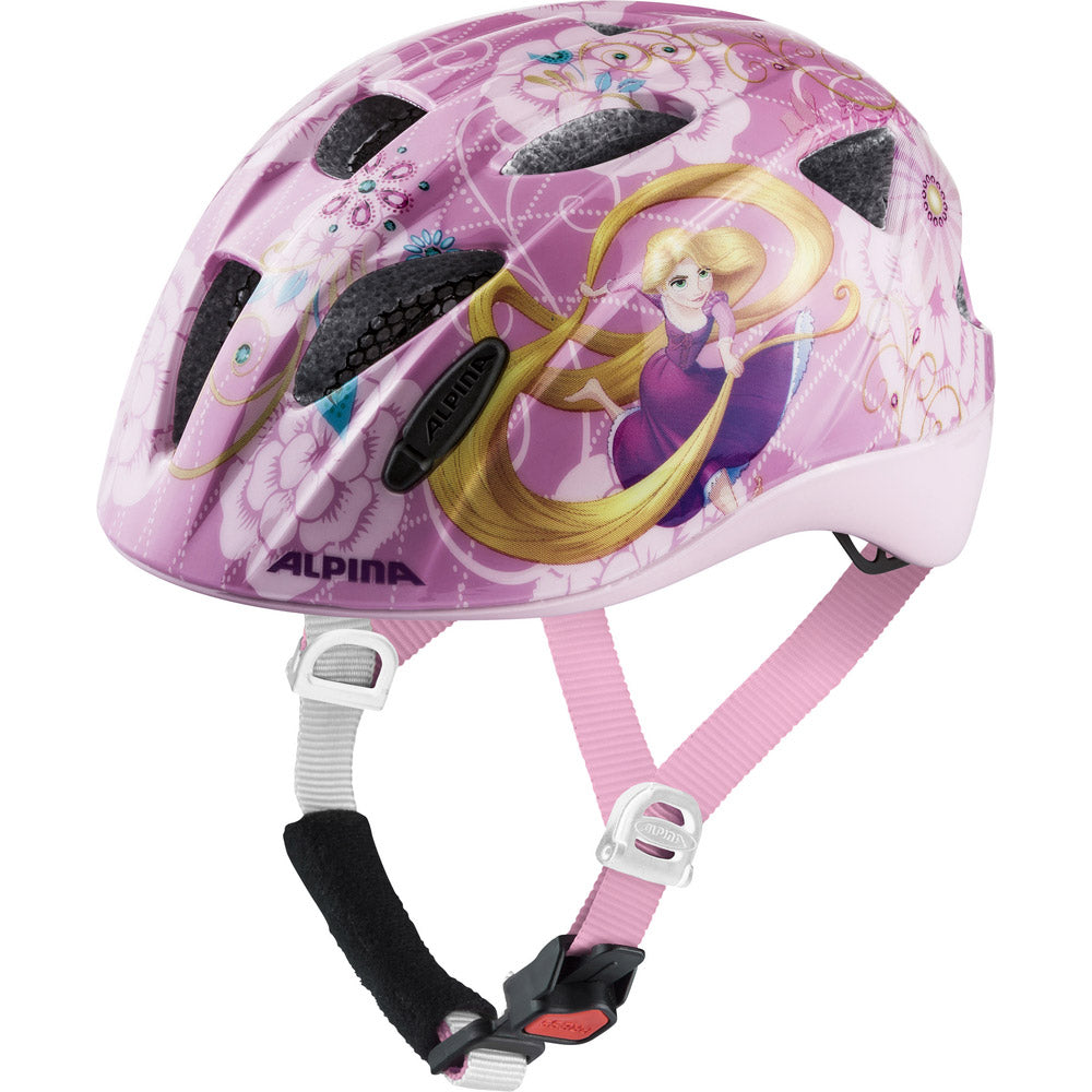 Casque de sport Alpina pour enfants Ximo Disney Raiponce 47-51