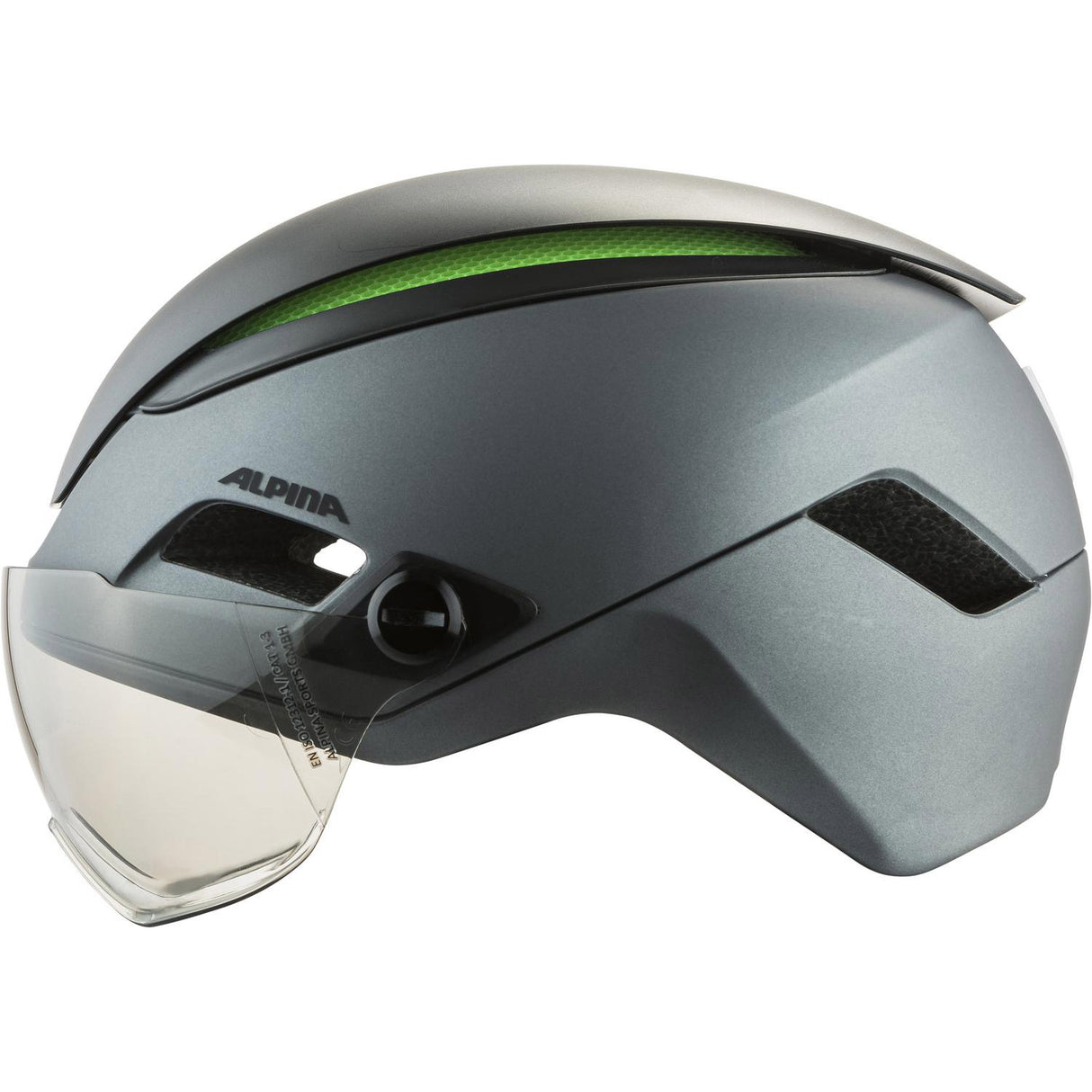 Alpina casque urbain sportif altona v 52-57 anthracite mat