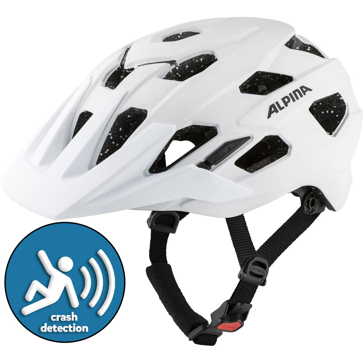 Alpina casque de sport vtt anzana tocsen 57-61 blanc mat