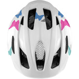 Olympijské sportovní sportovní sporty Kinderhelm Pico Pearlwhite Motýly 50-55