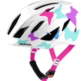 Olympijské sportovní sportovní sporty Kinderhelm Pico Pearlwhite Motýly 50-55