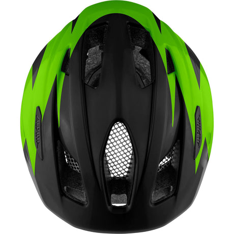 Alpina sports casque enfant pico 50-55 brillant noir vert