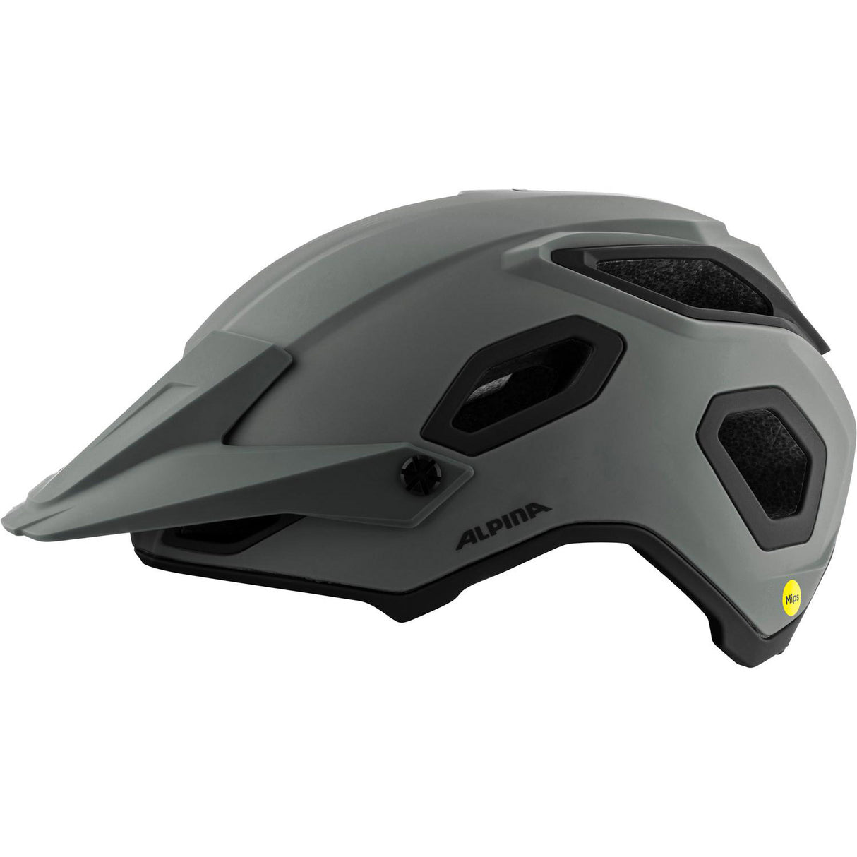 Alpina sports casque vtt croot mips 52-57 gris mat