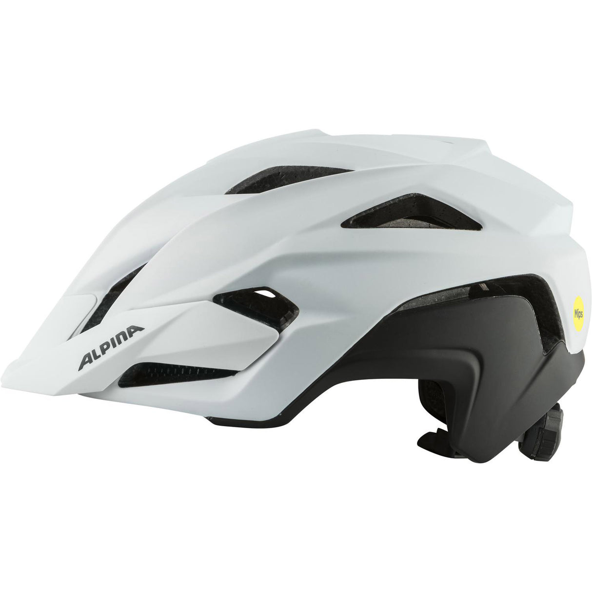 Alpina sports casque vtt stan mips tocsen 51-55 blanc mat