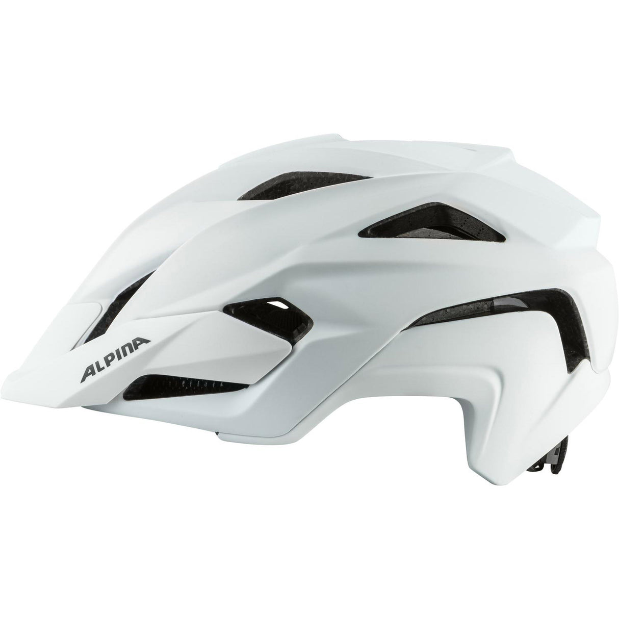 Alpina casque de sport vtt kamloop 56-59 blanc mat